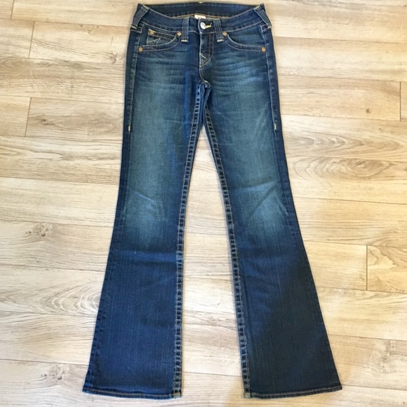 True Religion Denim - True Religion Dark Wash Bootcut Jeans